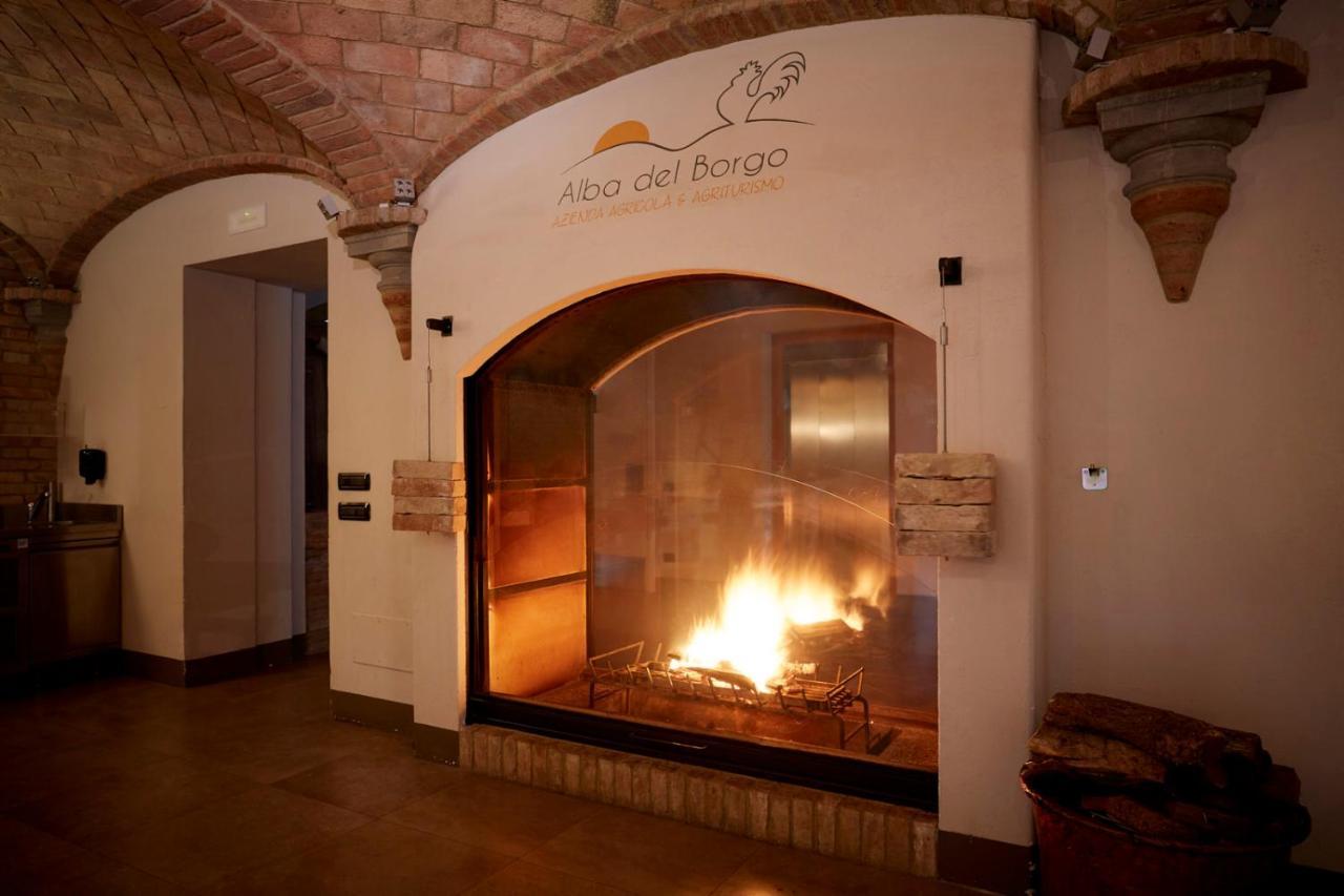 Agriturismo Alba Del Borgo 피덴차 외부 사진
