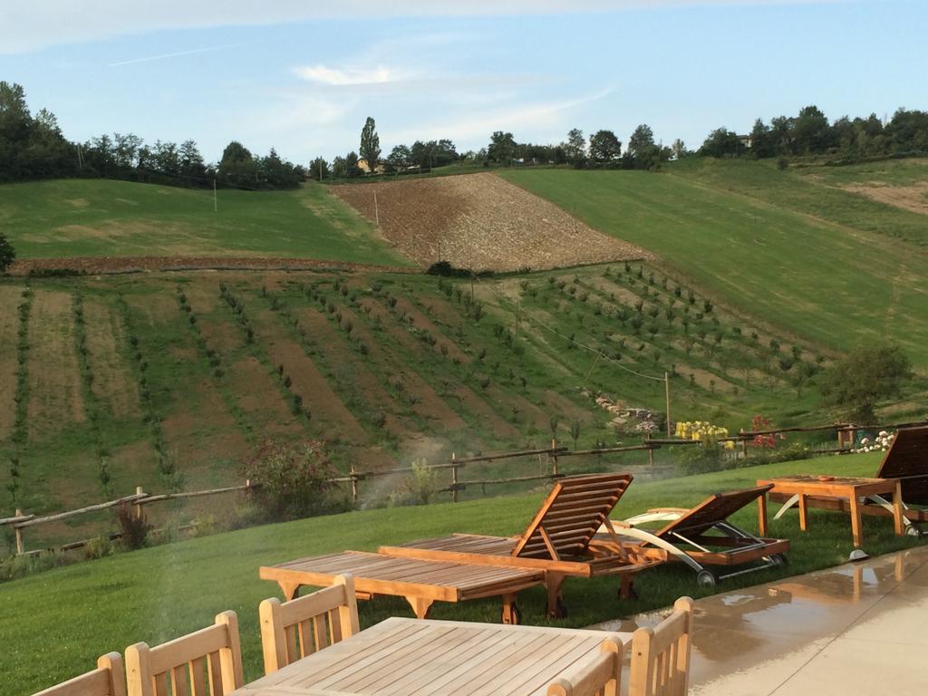Agriturismo Alba Del Borgo 피덴차 객실 사진